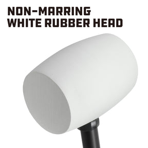 16 Oz. White Rubber Mallet