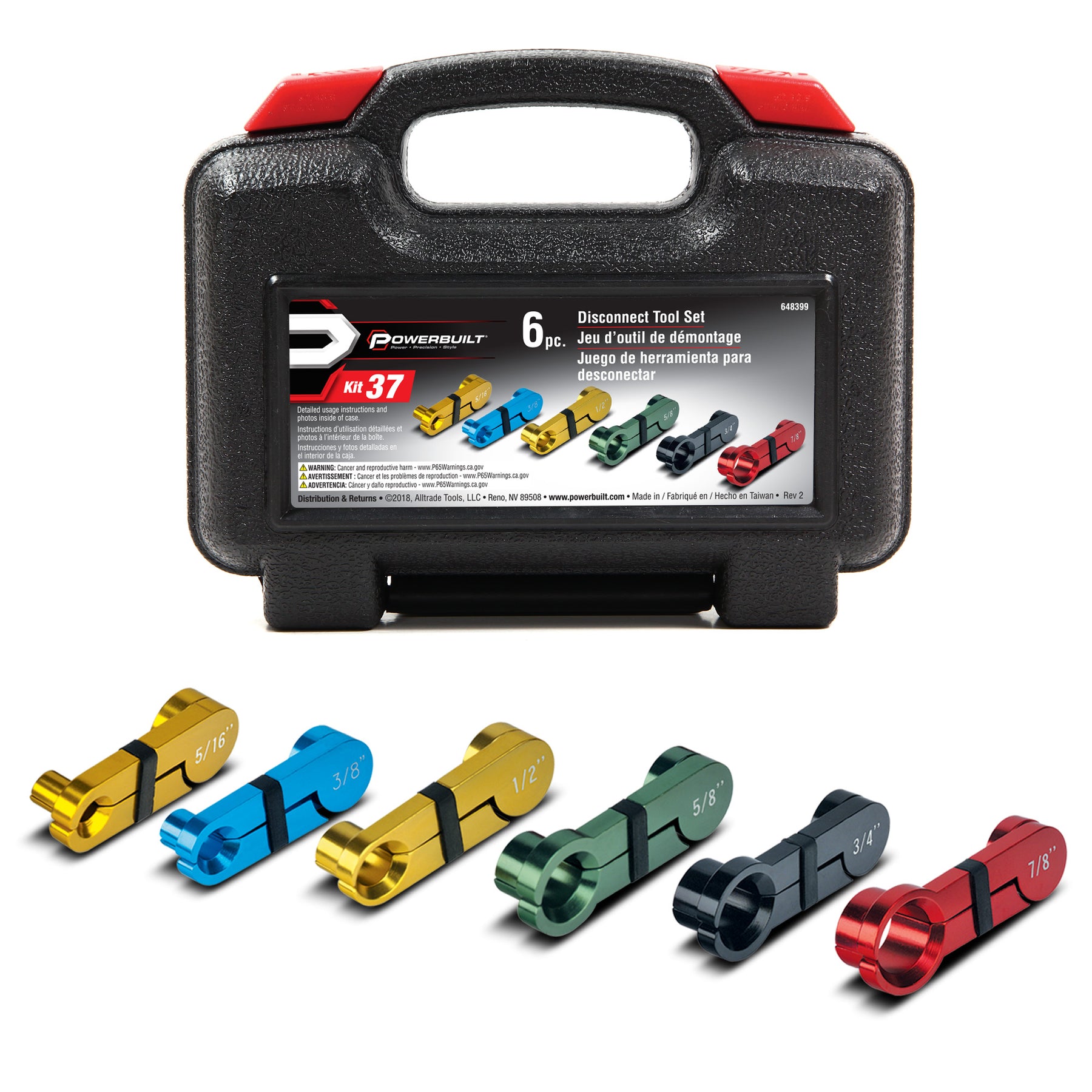 6 Piece Disconnect Tool Kit