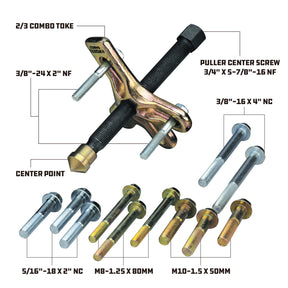 Powerbuilt Harmonic Balancer Puller - 648436