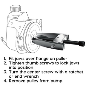 Power Steering Pulley Puller