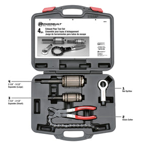 4 Piece Exhaust Pipe Cutting Kit