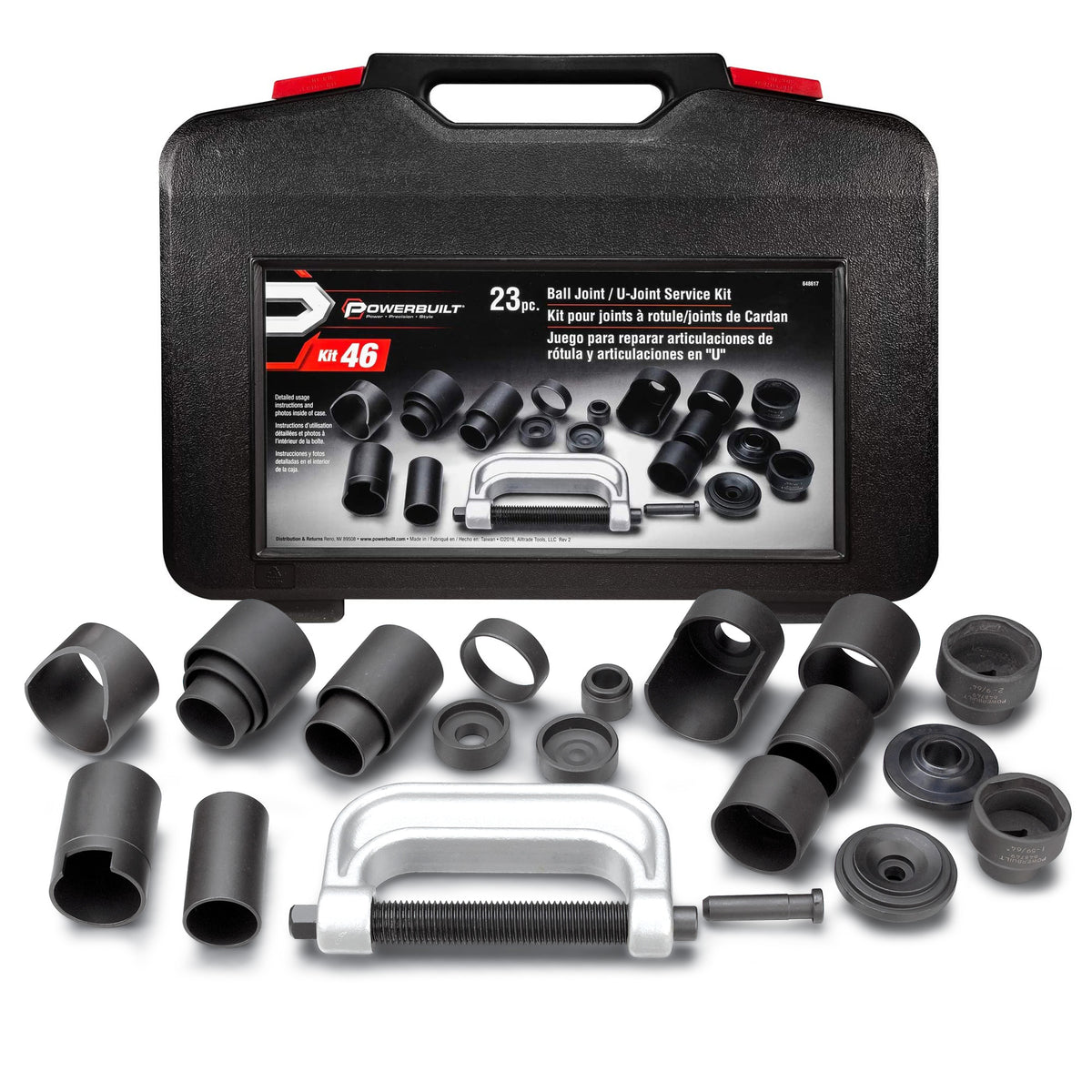 23 Piece Ball Joint & U-Joint Service Kit