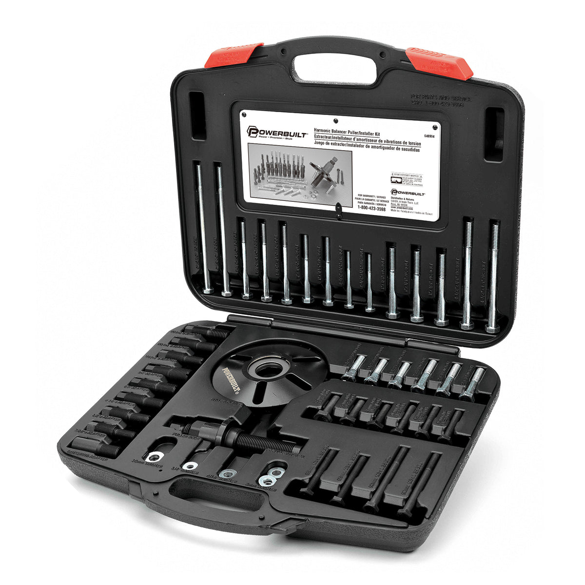 54 Piece Harmonic Balancer Puller & Installer Kit