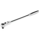 Pro Tech 1/4 in. Dr. 9 in. Long Reach Flex Head Ratchet