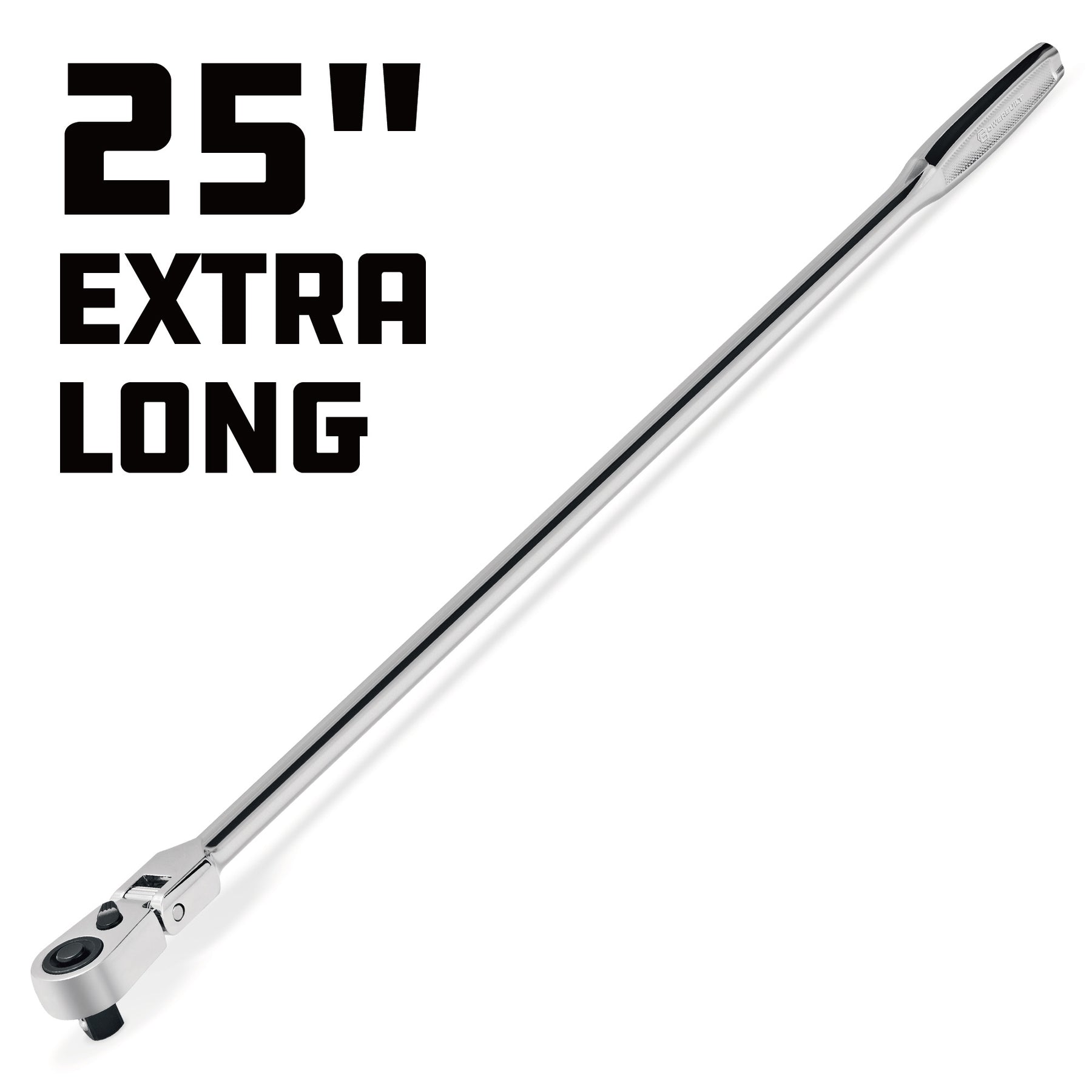 Pro Tech 1/2 in. Dr. 25 in. Long Reach Flex Head Ratchet