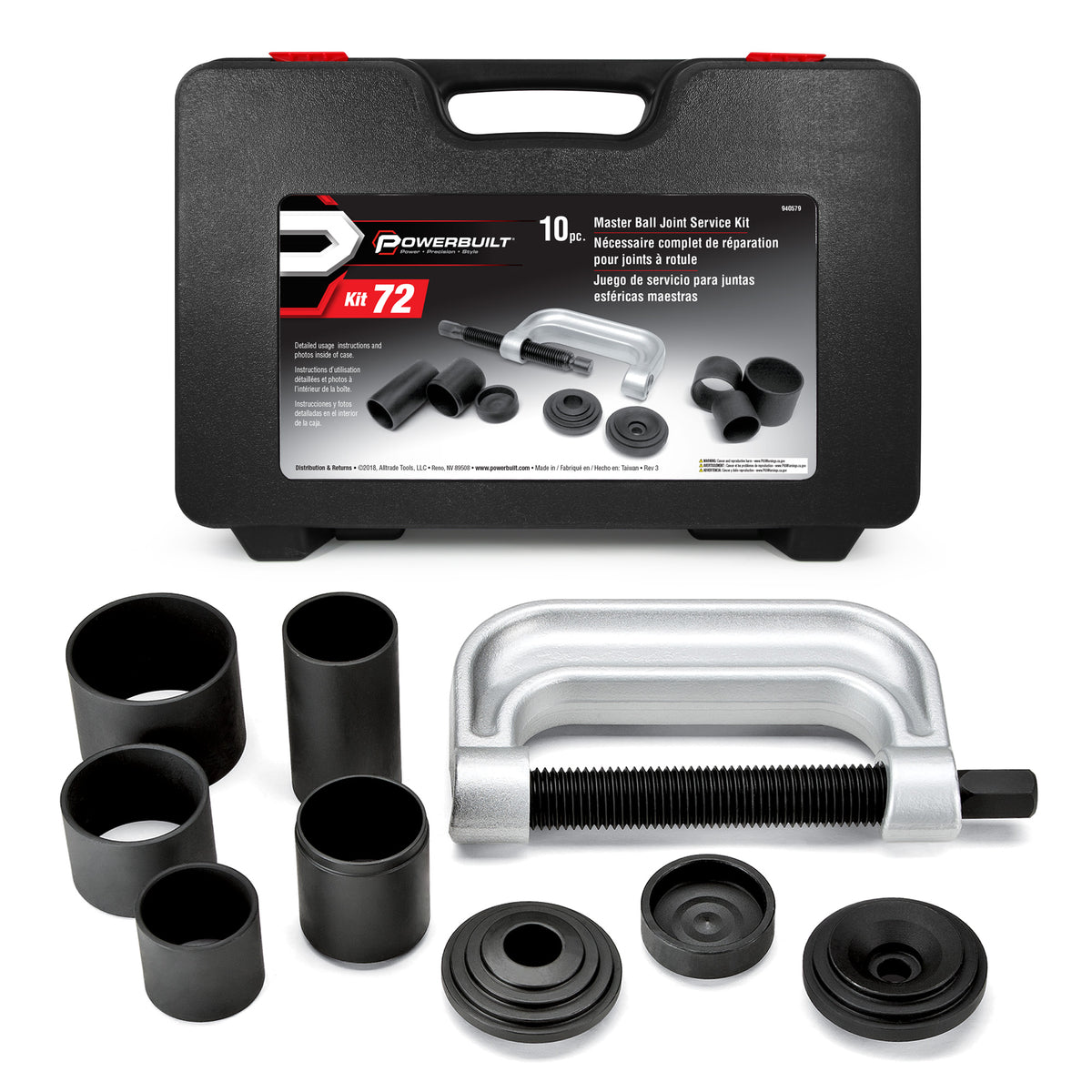 10 Piece Master Ball Joint Service Kit