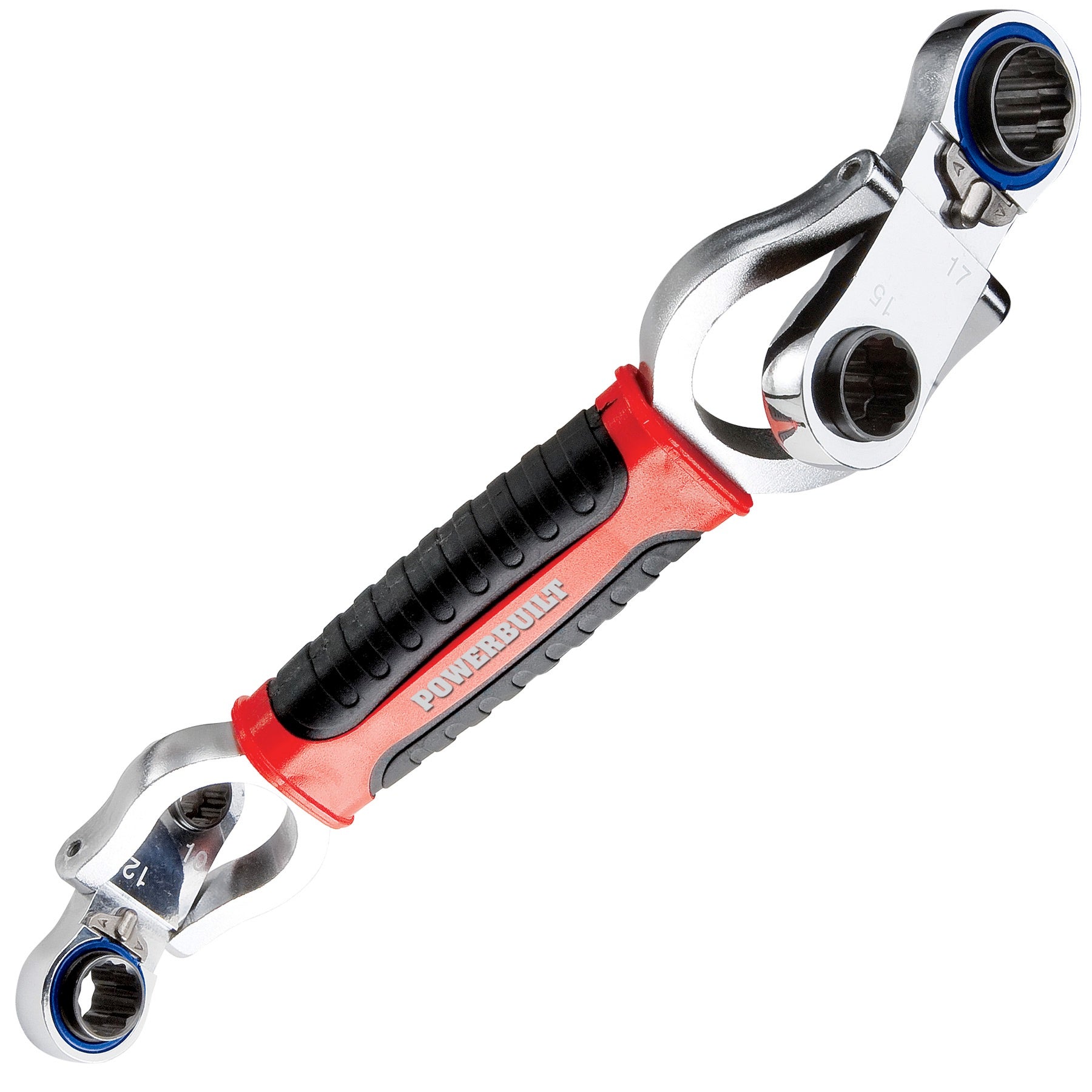 SAE 8-In-1 Reversible Ratcheting Wrench