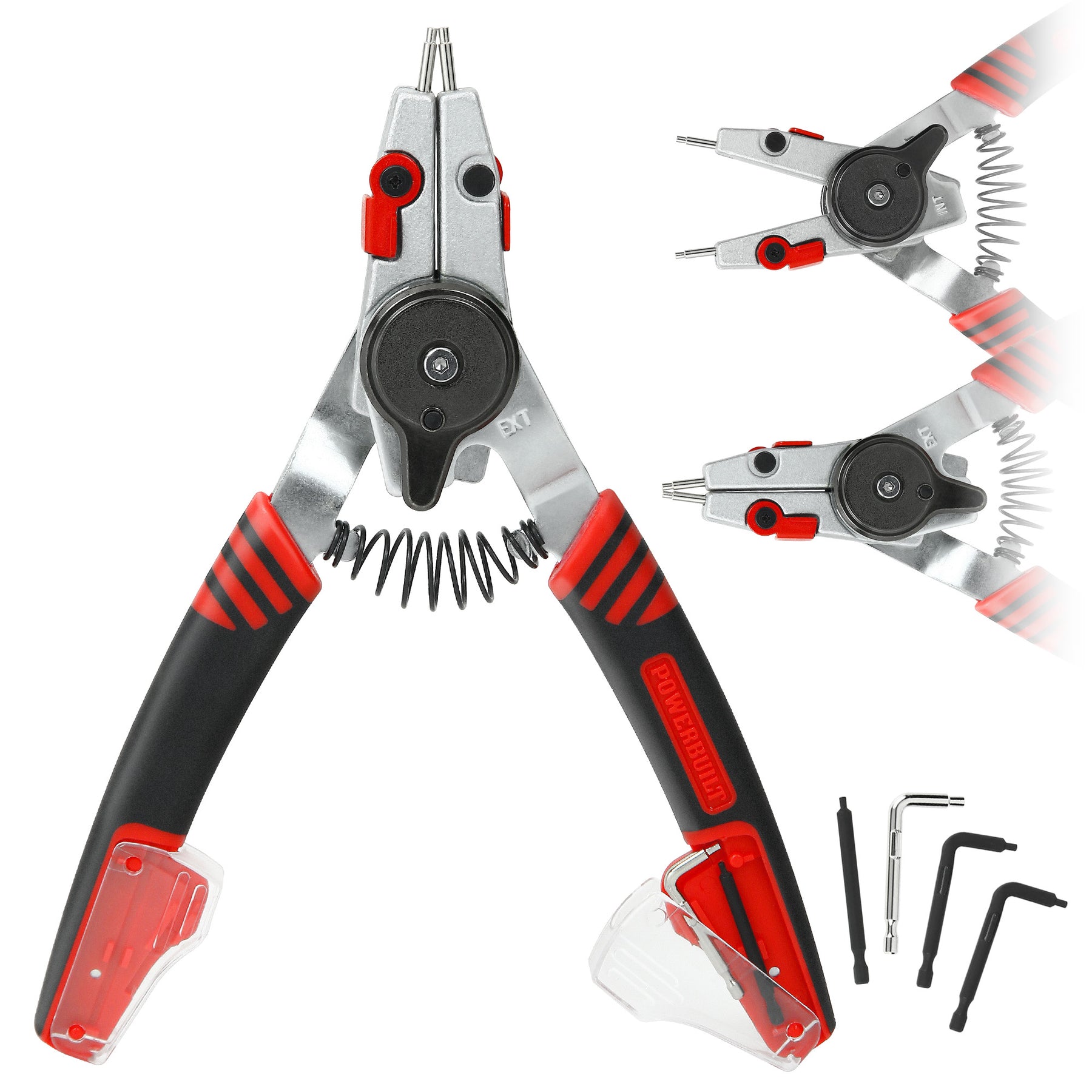 Combination Switch Internal/External Snap Ring Pliers