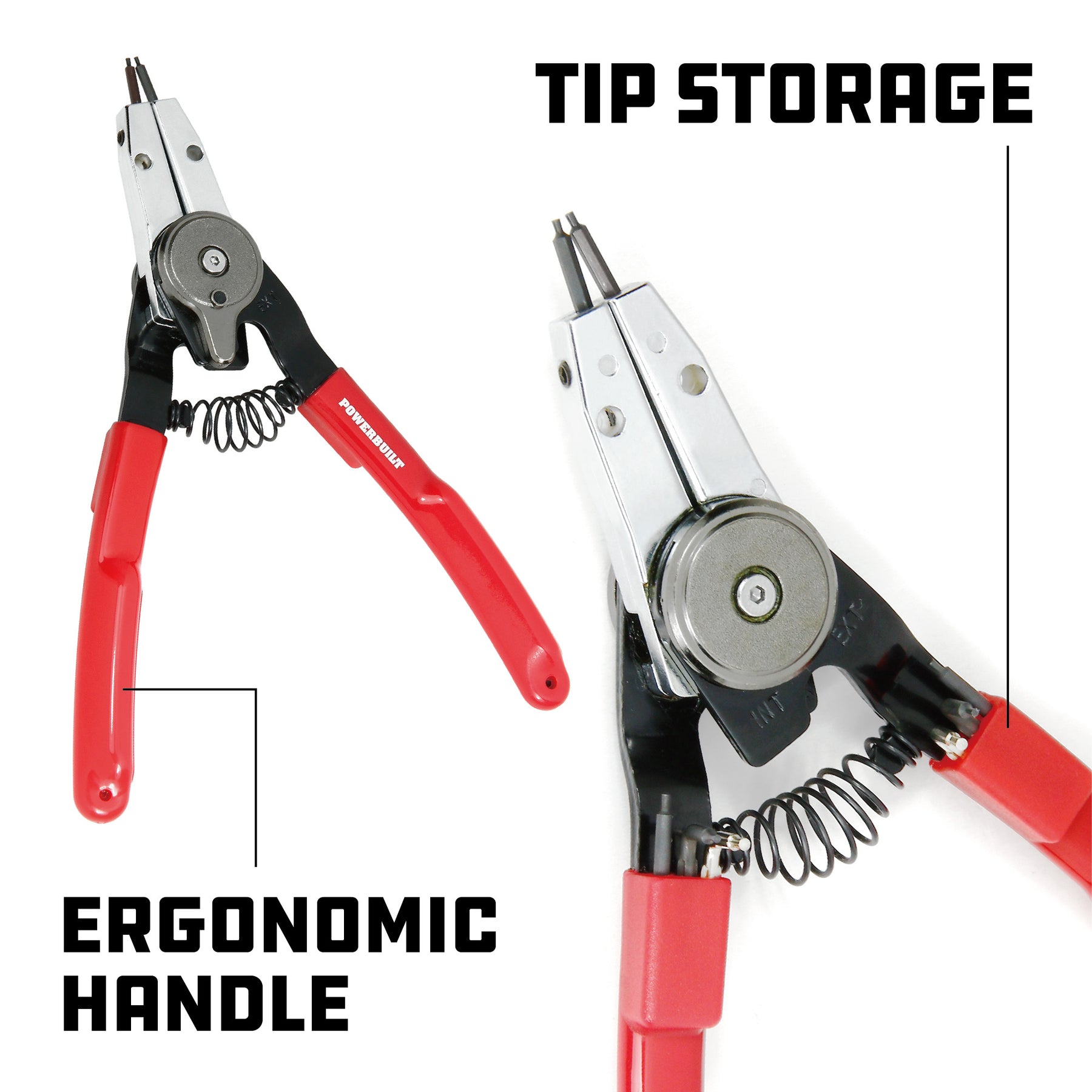 Combo Switch Internal/External Snap Ring Pliers