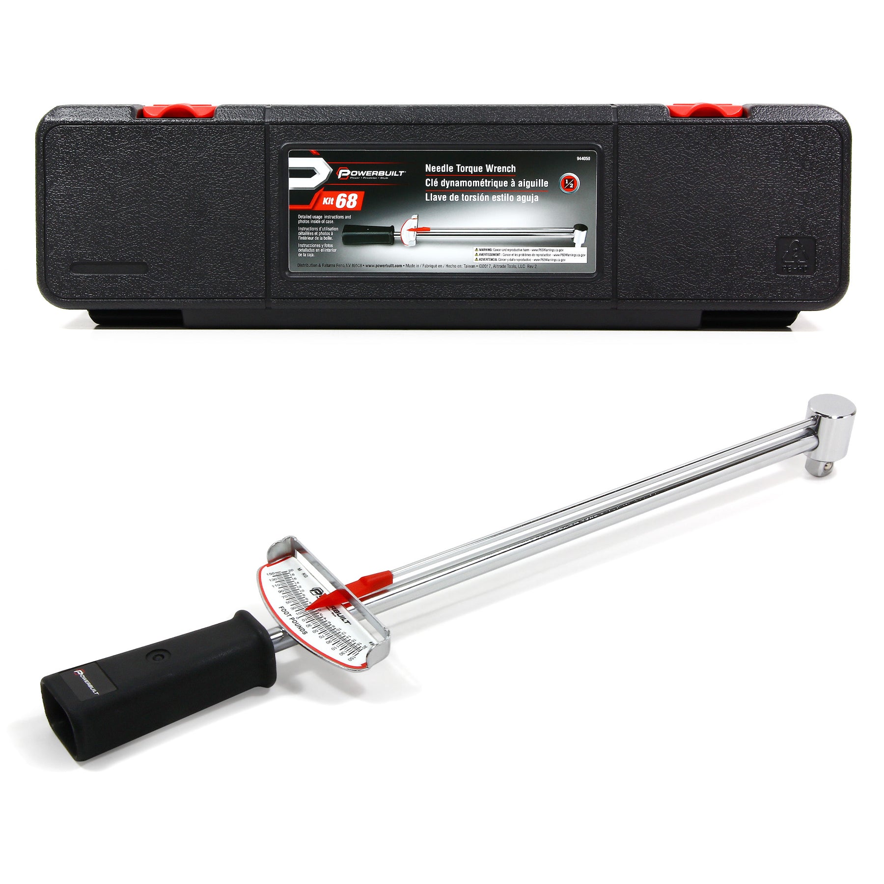 1/2 in. Dr. Needle Torque Wrench Kit