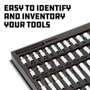 47 Piece Pro Tech 1/4 in. Dr. SAE & Metric Socket Set