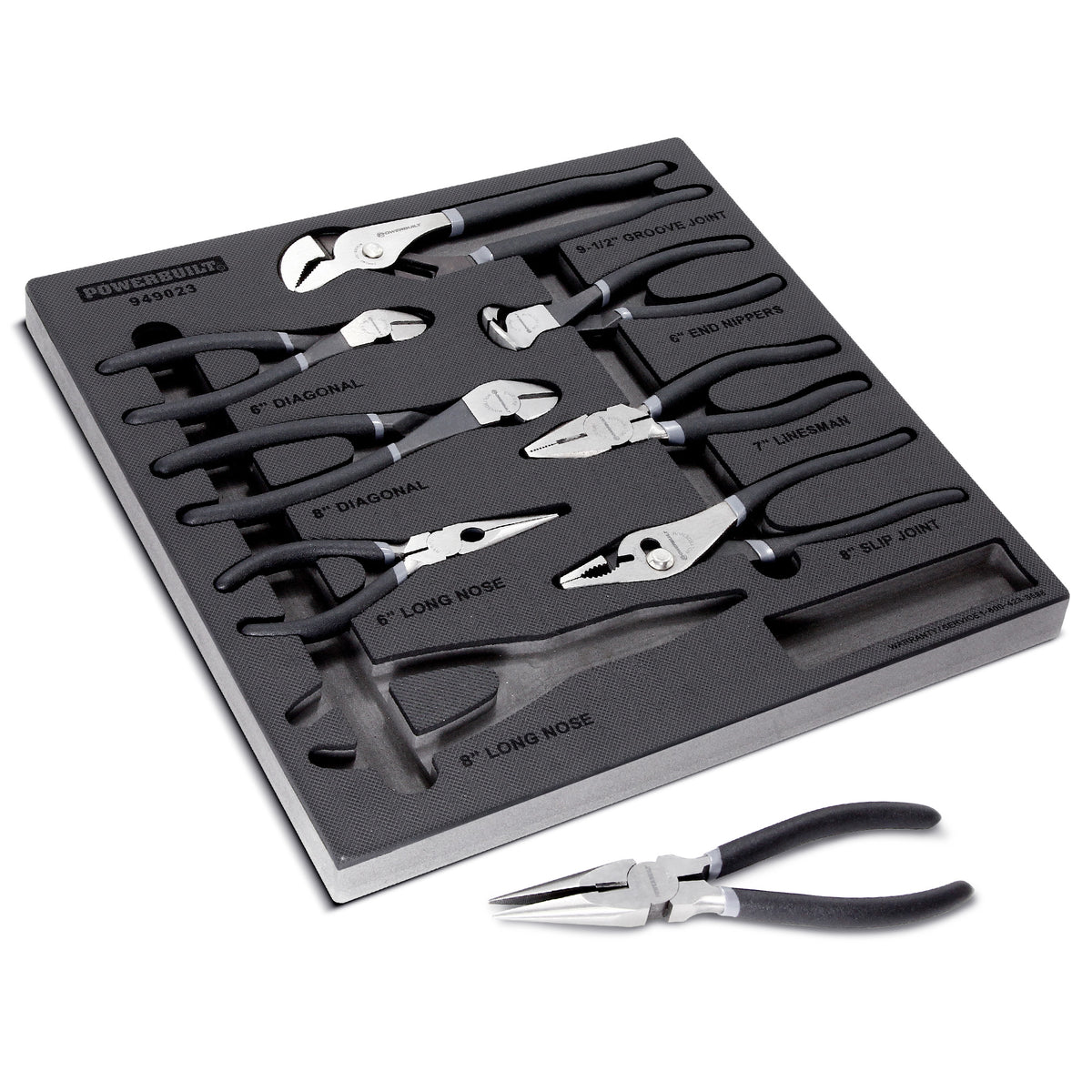 8 Piece Pro Tech Pliers Set