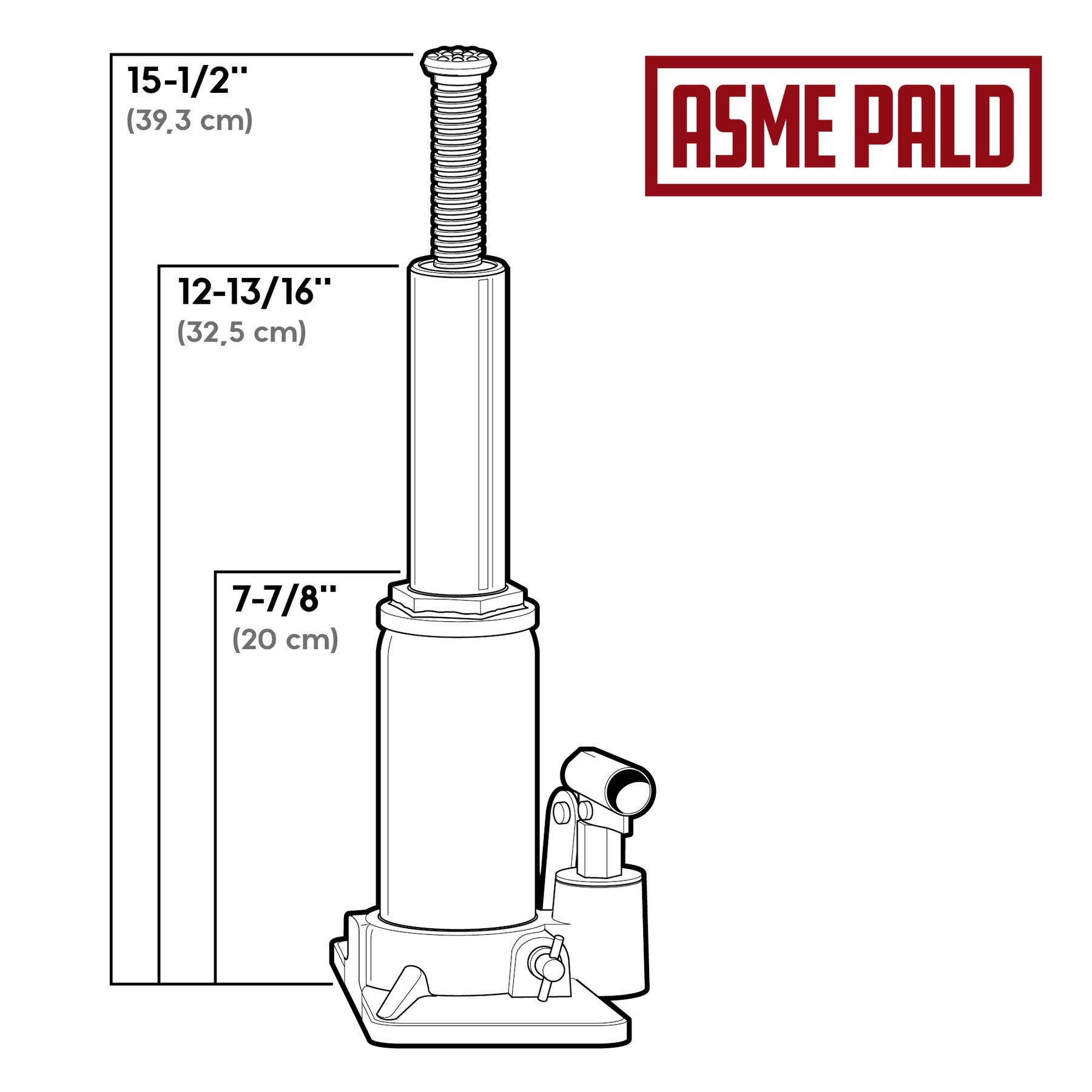 6 Ton Bottle Jack with Storage Case