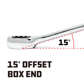 12 MM Fully Polished Metric Combination Wrench